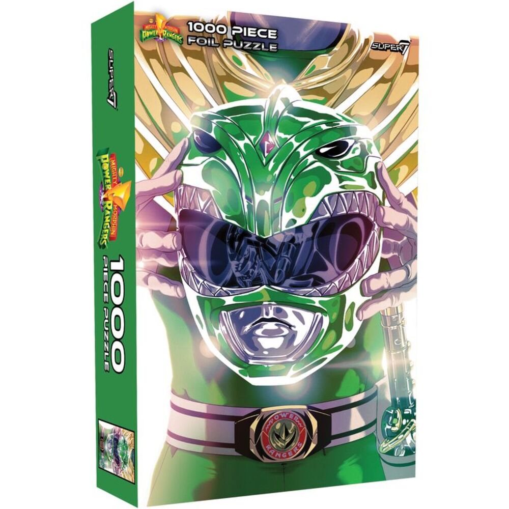 Super7 - Mighty Morphin Power Rangers - Green Ranger Puzzle  COLLECTIBLES